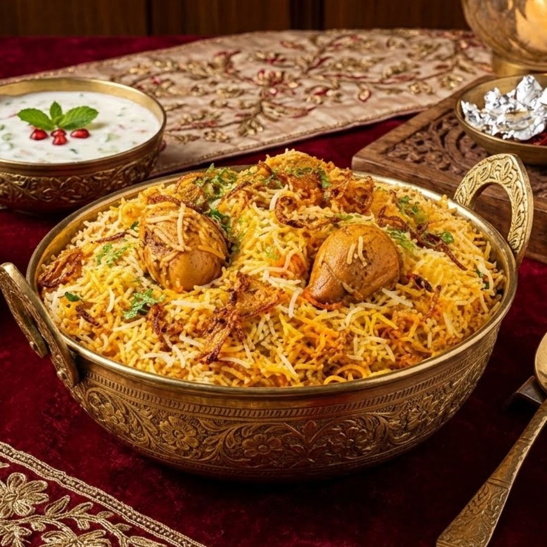 Hähnchen Biryani – Gulab Restaurant